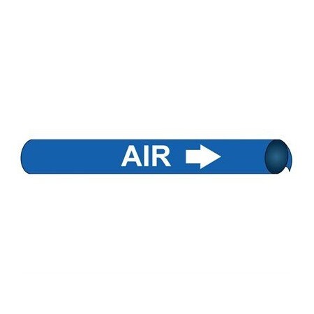 Nmc Pipemarker Strap-On, Air W/B, Fits Over H4002